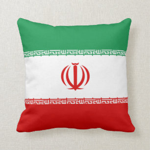 Iran Flag x Flag Pillow