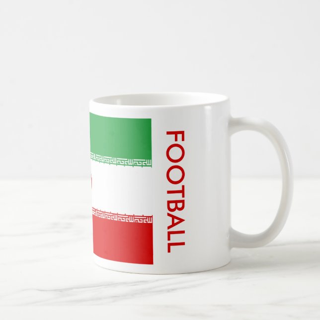 IRAN FOOTBALL COFFEE MUG (Right)