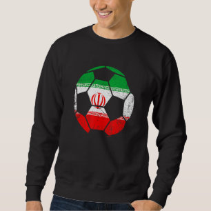Iran Football World Soccer Iranian Fan Country Bal Sweatshirt