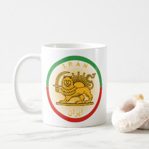 Iran Heritage Emblem Coffee Mug