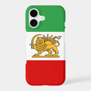 Iran iPhone, drapeau persan avec Lion, Shah d'Iran
