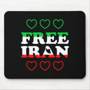 Iran _ iran heart persian quote _ freedom for iran mouse pad