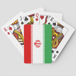 Iran (Iranian) Flag Playing Cards