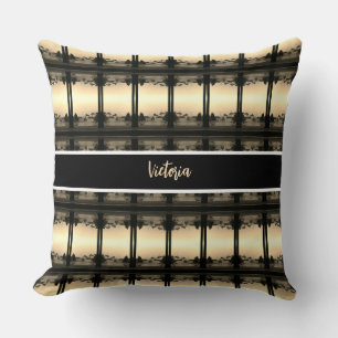 Iran Isfahan chehel sotun palace 1970 Throw Pillow