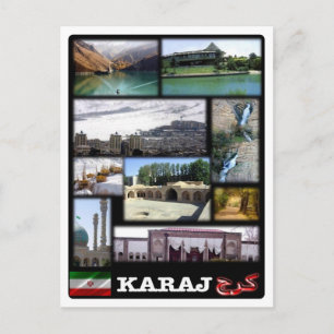 Iran - Karaj Mosaic - Postcard