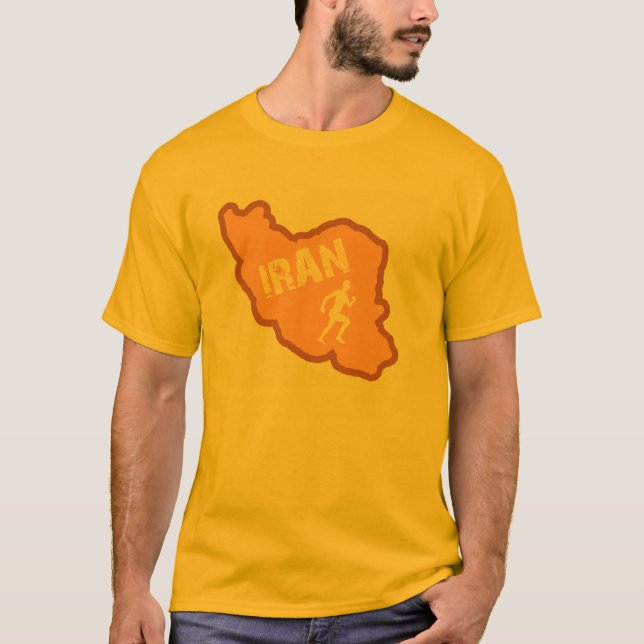Iran men's t shirt (Front)