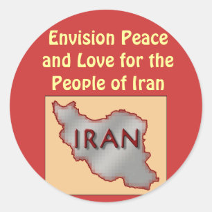 Iran Peace stickers