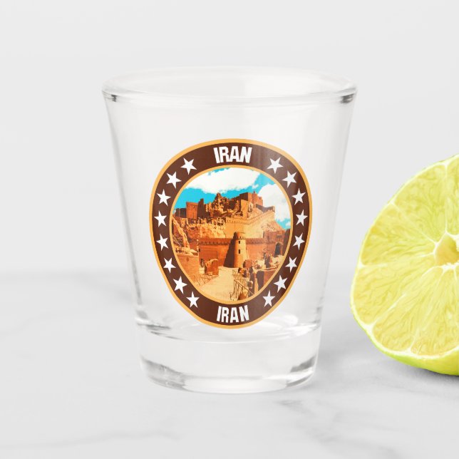 Iran                                               shot glass (Front)
