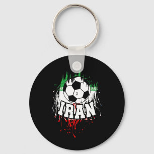 Iran Soccer Iranian Footbyll Persian Futbol  Keychain