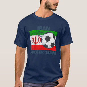 Iran Soccer Team Flag 2022 Supporter Iranians T-Shirt