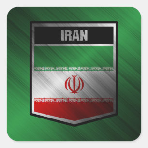 Iran Square Sticker