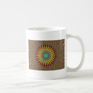 Iranian carpet African ethnic tribal pattern.jpg Coffee Mug
