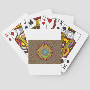Iranian carpet  African ethnic tribal pattern.jpg Playing Cards
