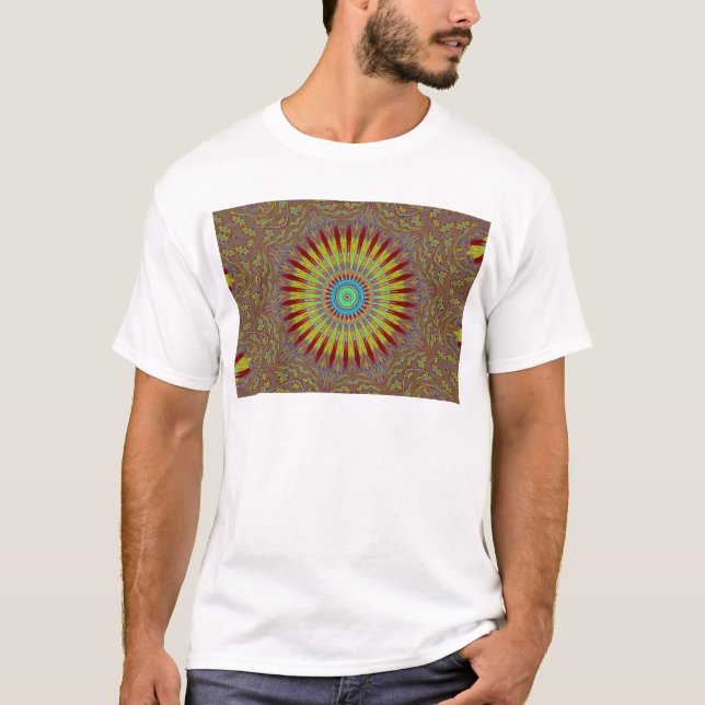 Iranian carpet  African ethnic tribal pattern.jpg T-Shirt (Front)