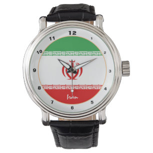 Iranian Flag & Iran trendy fashion /design watch