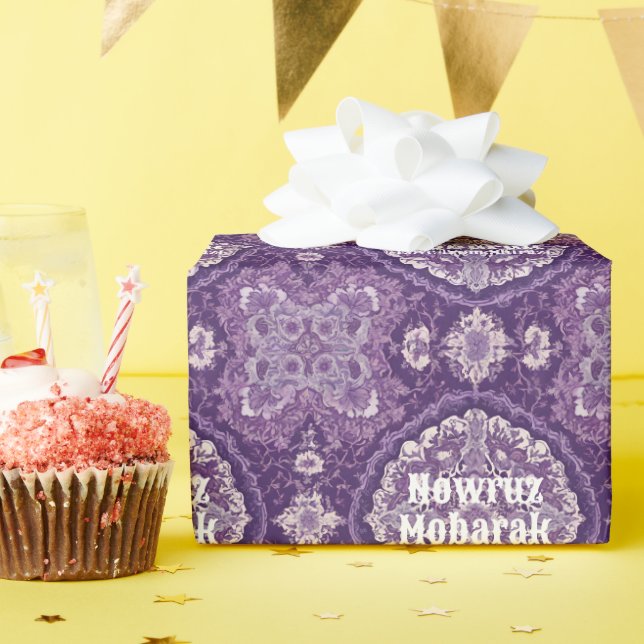 Iranian New Year Nowruz Birthday Party Event Gifts Wrapping Paper (Birthday Party)