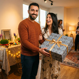Iranian New Year Party Gifts for Nowruz Events Wrapping Paper