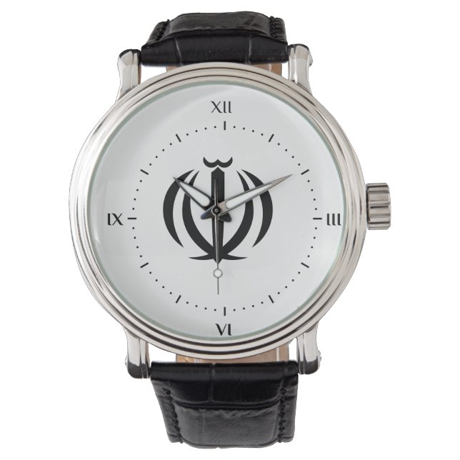 Iranian (Persian) coat of arms Watch (Front)