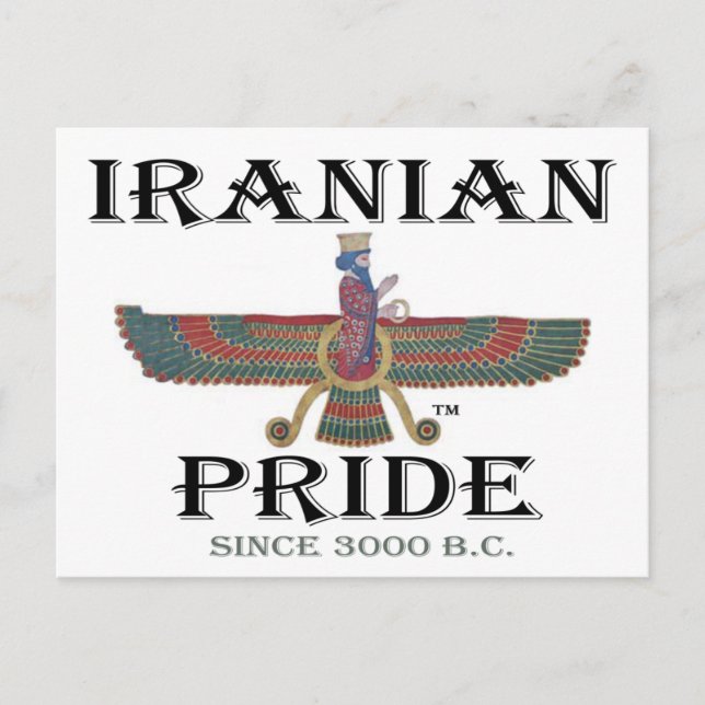 Iranian Pride Postcard (Front)