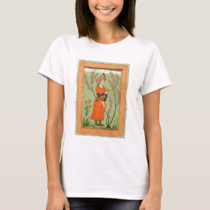 Iranian princely figure holding a cup and flask, c T-Shirt