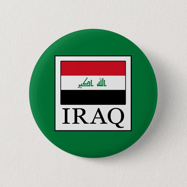 Iraq 2 Inch Round Button (Front)