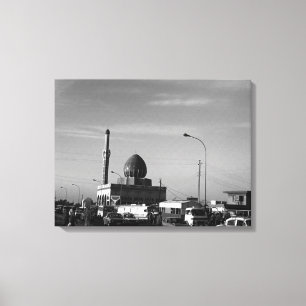 Iraq Baghdad Buniya Mosque Canvas Print