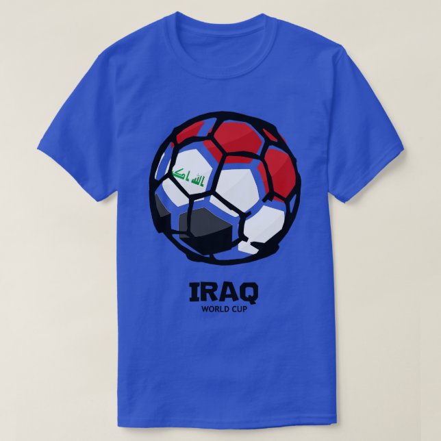 Iraq  Country Flag T-Shirt (Design Front)