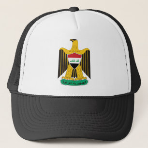 iraq emblem trucker hat