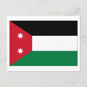Iraq Flag (1924-1958) Postcard