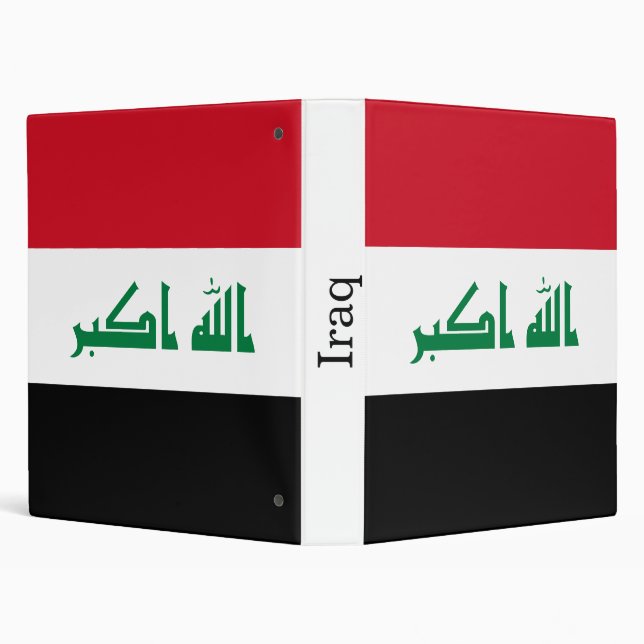 Iraq Flag Binder (Background)