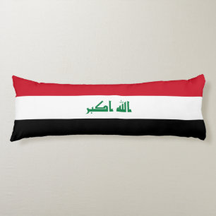 Iraq Flag Body Pillow