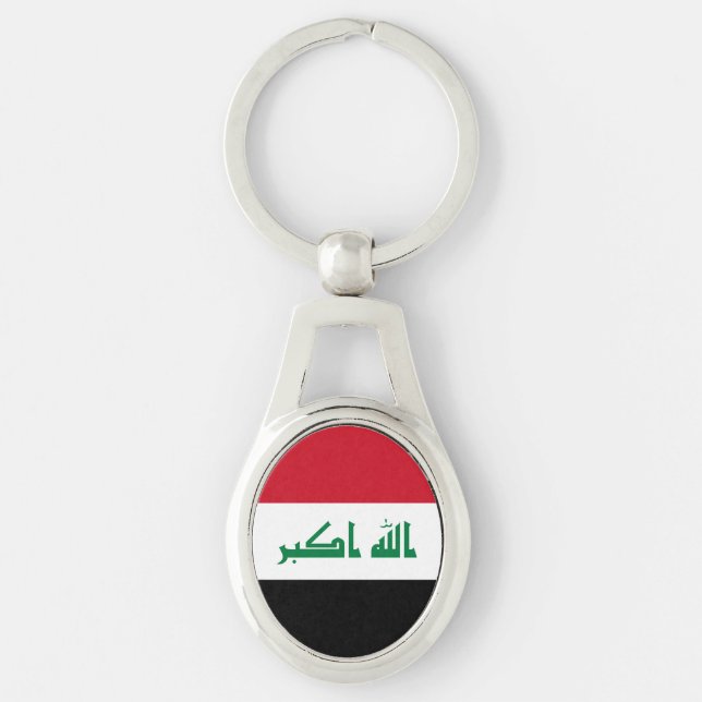 Iraq Flag Keychain (Front)