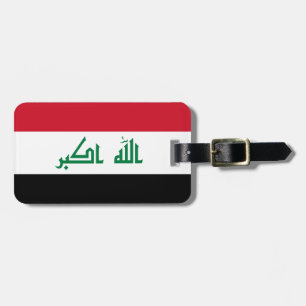 Iraq Flag Luggage Tag