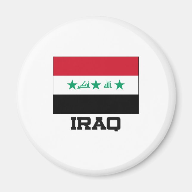 Iraq Flag Magnet (Front)