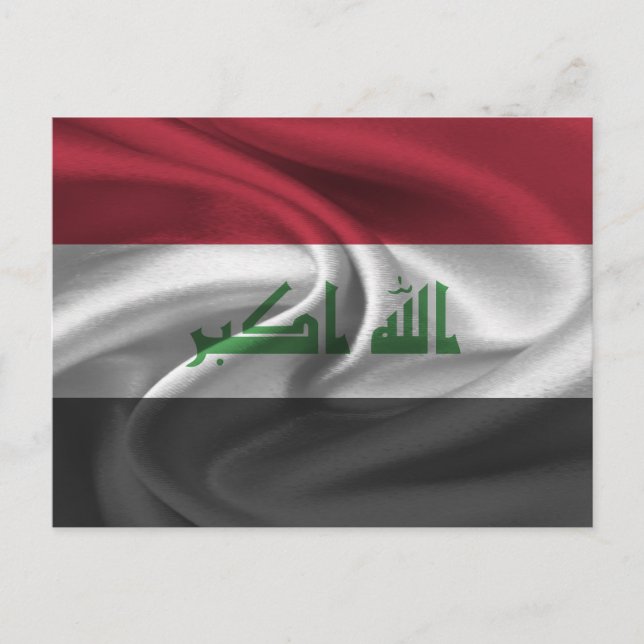 Iraq Flag Postcard (Front)