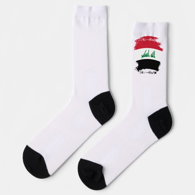 Iraq flag socks (Left)