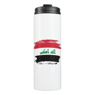 Iraq flag thermal tumbler