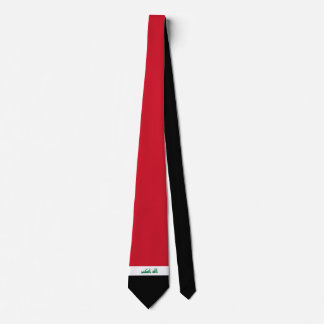 Iraq flag tie