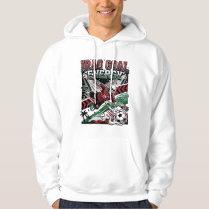 Iraq Goal Energy Skeleton Striker Nations Bold Soc Hoodie