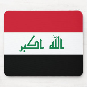 Iraq (Iraqi) Flag Mouse Pad