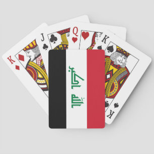 Iraq (Iraqi) Flag Playing Cards