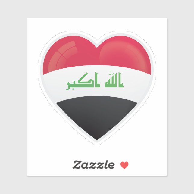 Iraq Love Flag (Sheet)