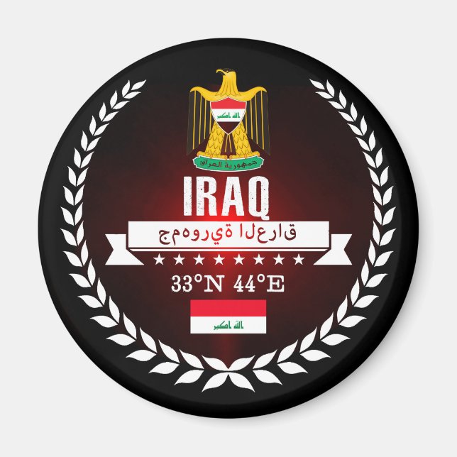 Iraq Magnet (Front)