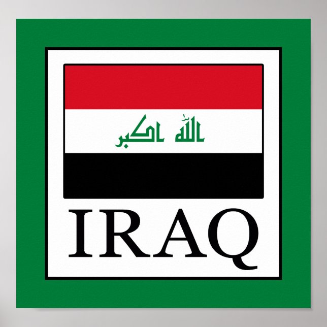 Iraq Poster (Front)