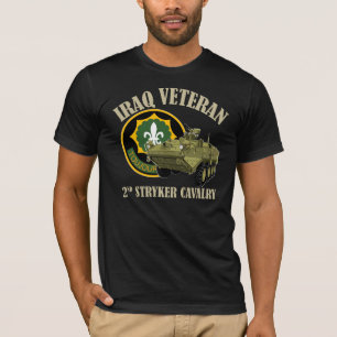 Iraq Vet 2nd SCR Stryker T-Shirt