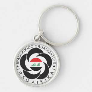 Iraqi Aikido Orgnaization Keychain