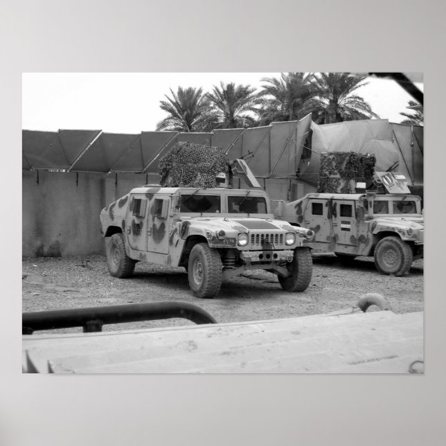 Iraqi army Humvee (M-1151) Poster (Front)