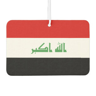 Iraqi Flag Air Freshener