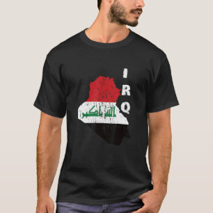 Iraqi Iraq Map Iraq Flag Iraq Flag Iraq Flag Iraq  T-Shirt