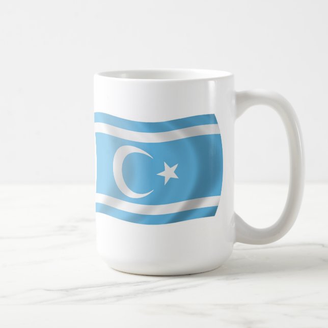 Iraqi Turkmen Flag Mug (Right)